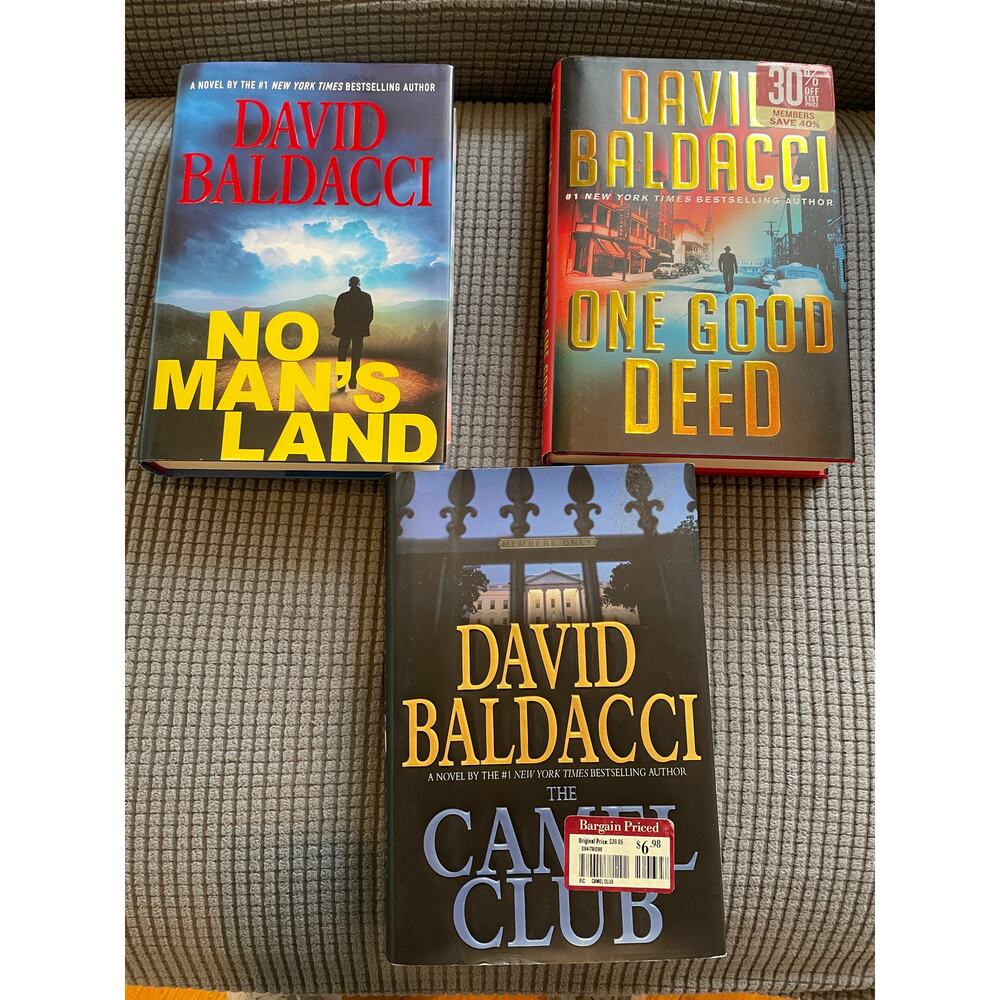 3 David Balducci Books